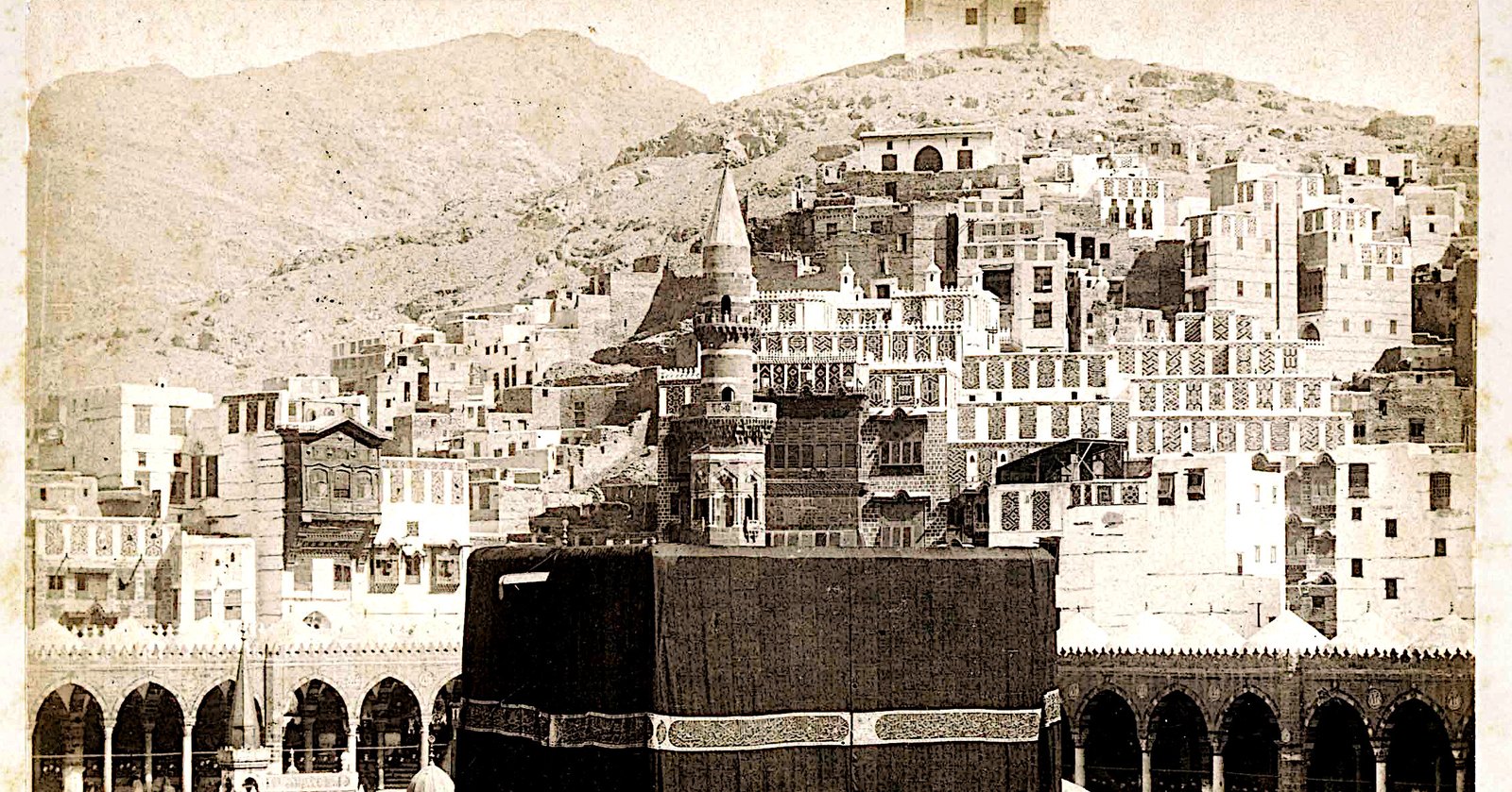 Кааба около 1880 года
